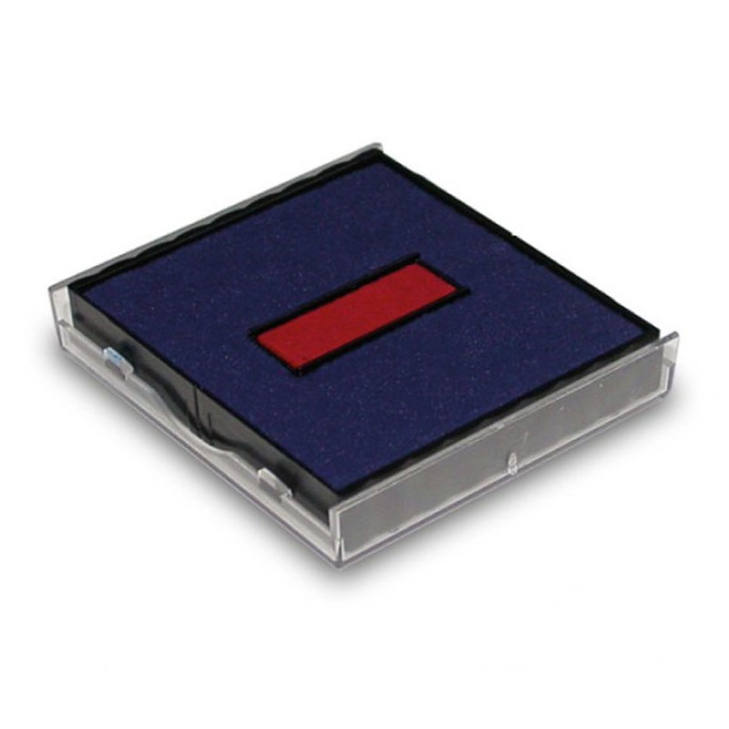Ersatzstempelkissen 6/4924/2 f�r Trodat Printy Datumstempel 4724 - rot/blau